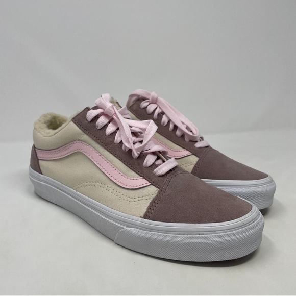 Vans Unisex Suede Sherpa Old Skool Low Top Sneakers Shoes - new - Picture 4 of 13